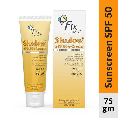 Fixderma Skincare Shadow Sunscreen For Dry Skin Spf 50 + Cream